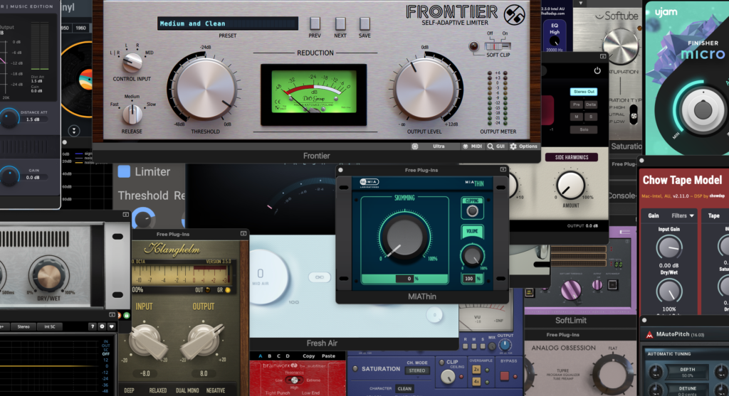 Screenshot Featuring 22 Best Free Audio Plug-Ins